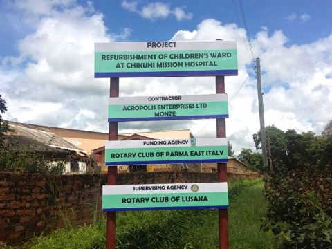 “OSPEDALE MISSIONARIO CHIKUNI” IN ZAMBIA