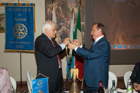 Ennio Paladini nuovo Presidente del Rotary Club Parma