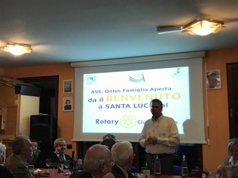 Conviviale presso l’Associazione Famiglia Aperta di Santa Lucia – 4 ottobre