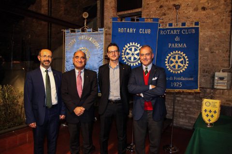 Inter-Club con Rotary Farnese e Rotary Parma Est – Incontro con l’Assessore alla Cultura del Comune di Parma Prof. Michele Guerra – Lunedì 8 Ottobre 2018