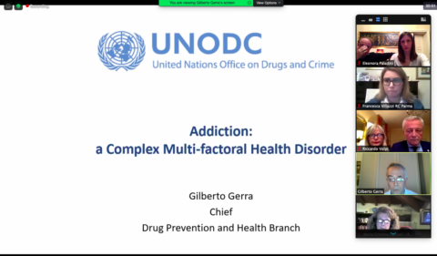 17/06/2020 Serata con Gilberto Serra UNODC Chief of Drug Prevention and Health Branch.  Addiction: a Complex Multifactorial Health Disorder