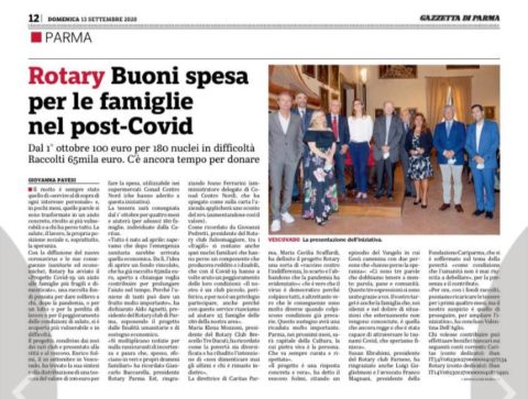 Buoni spesa per le famiglie nel post-covid.