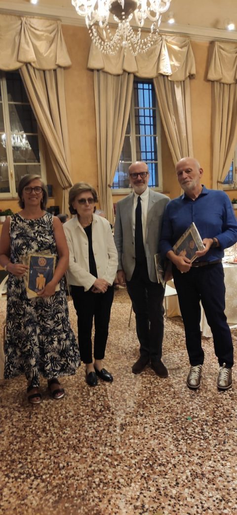 Incontro con i Presidenti dei R.C. di MN-SanGiorgio, MN-Postumia e Gonzaga Suzzara in visita alla mostra Farnese – Giovedì 7 luglio 2022